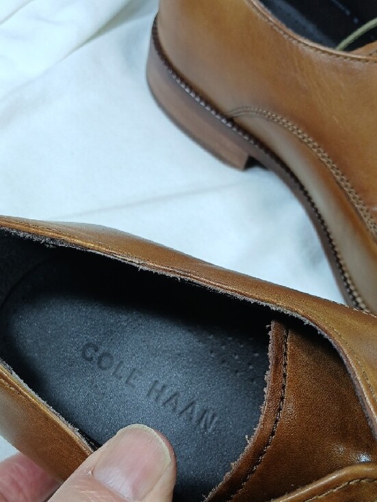 Cole Haan Men\'s Classic Brown Leather Derby Shoes main image 8